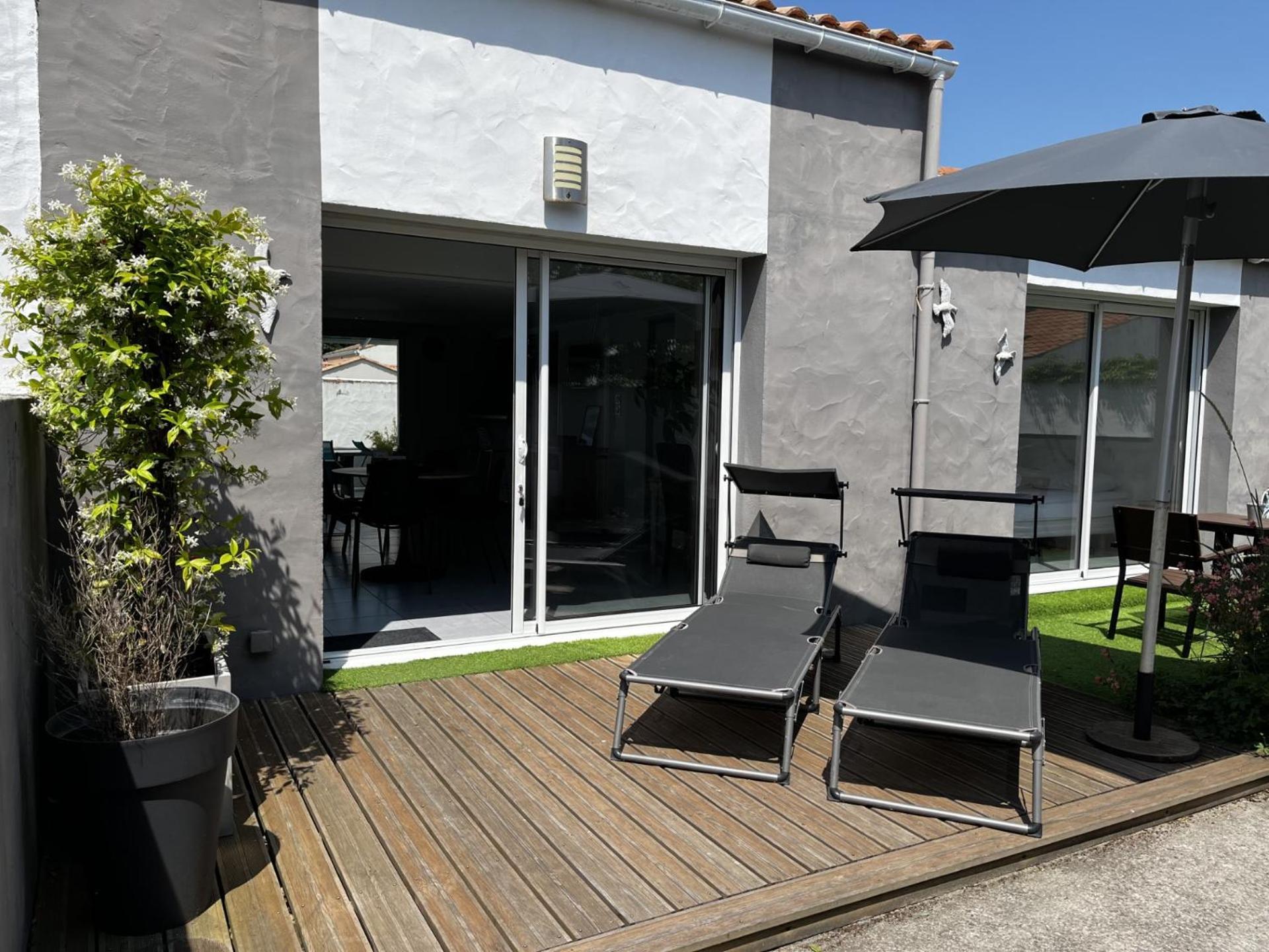 La Tranquilite Bleue - Maison Avec Parking Cloture Ле-Сабль-д’Олон Экстерьер фото